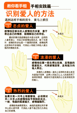 看手相识别男人的感情类型