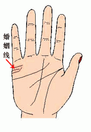 婚姻线怎么看图解